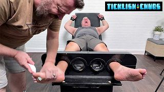 TicklishChubs: Huge Bear Paws Tease And Torment Matts Ticklish Body Mercilessly