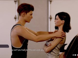 Ms. Denvers - V0.11 Part 1 - Wanda and Gene kissed and exchanged spit - Highlight